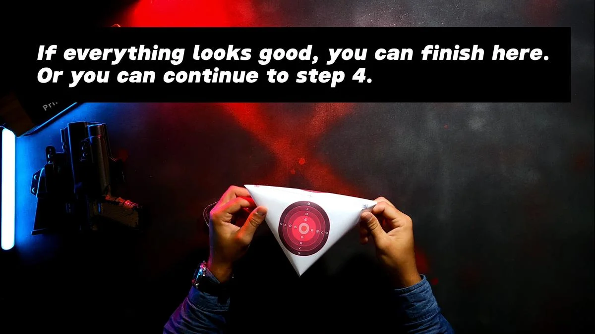 If everything looks good, you can finish here. Or you can continue to step 4.