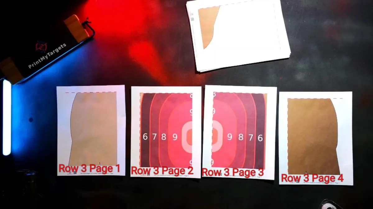 Row and page numbers are in the bottom-right corner of each page.