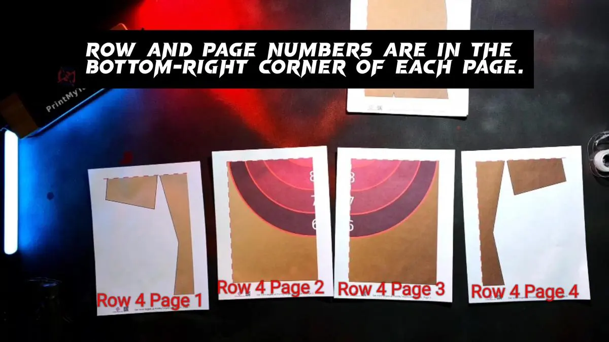 Row and page numbers are in the bottom-right corner of each page.