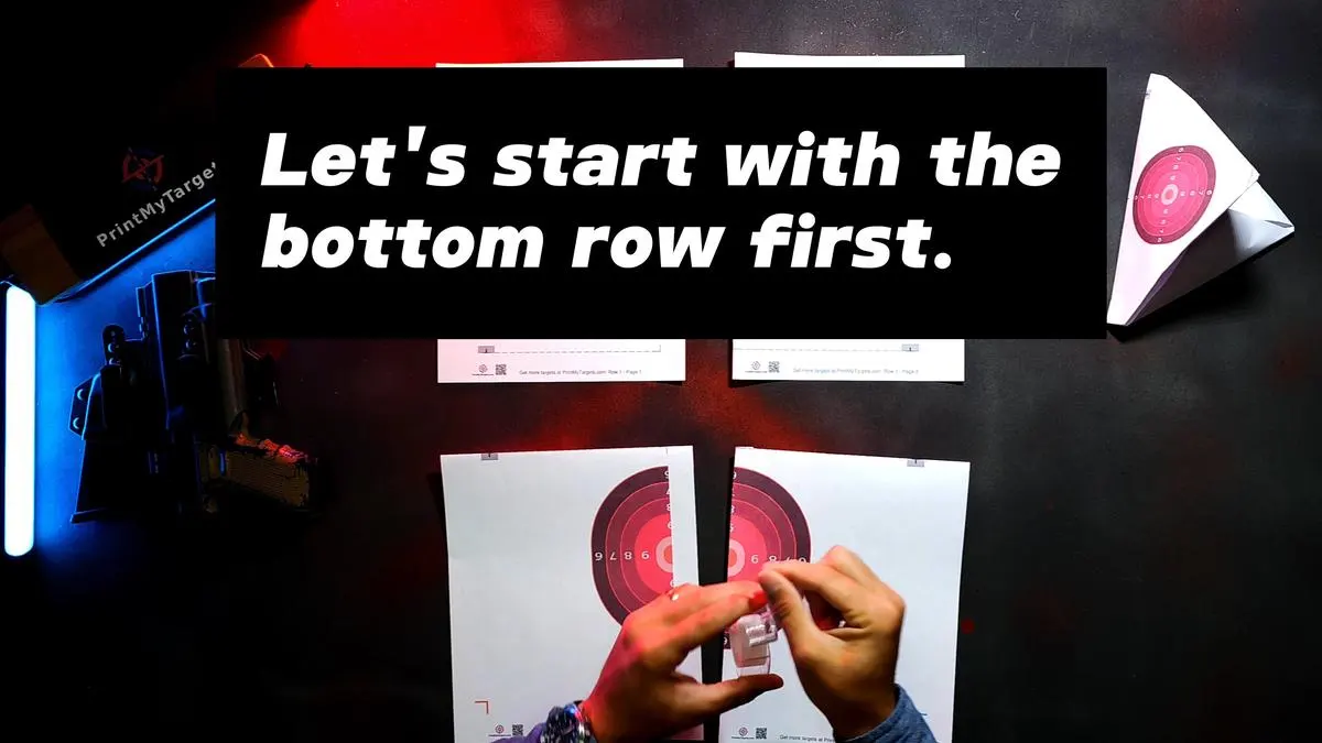 Let's start with the botom row first.