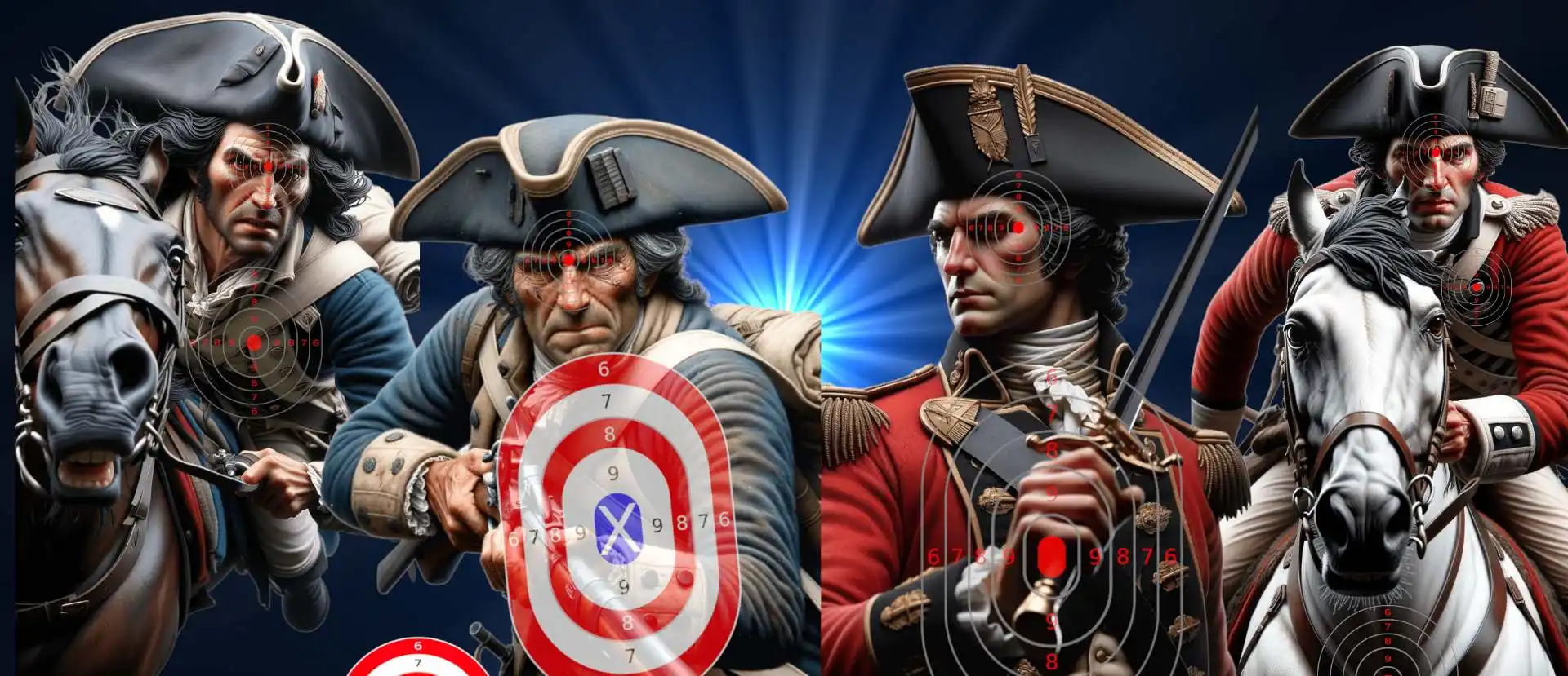 American Revolution Targets - PrintMyTargets