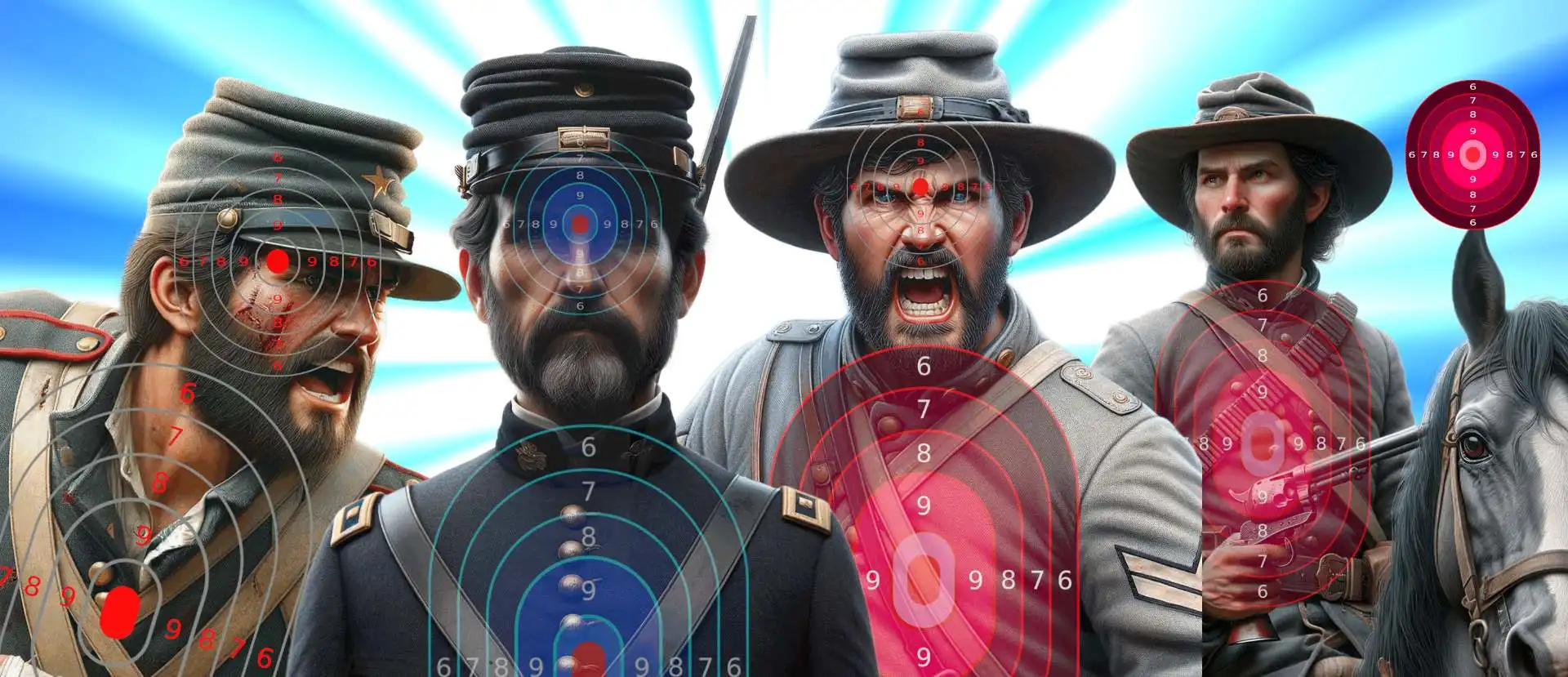 Civil War Targets - PrintMyTargets
