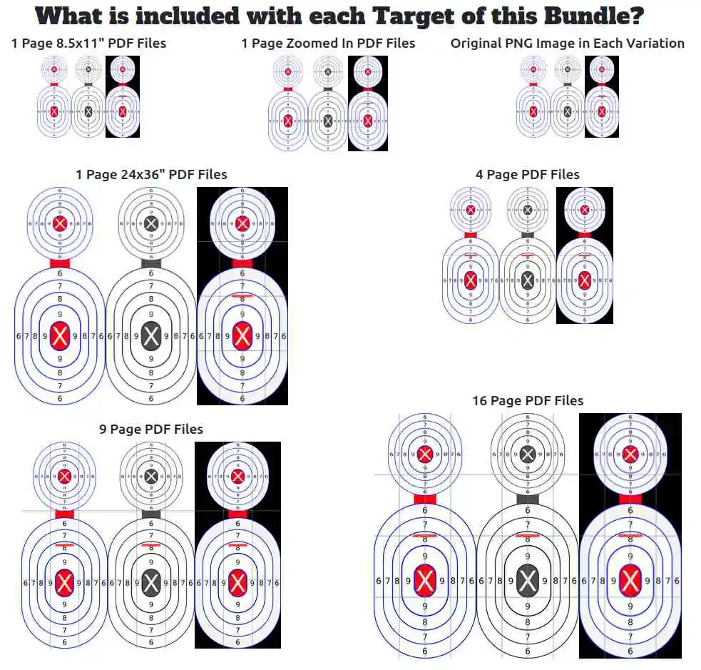 HB-10 Targets - what is included?