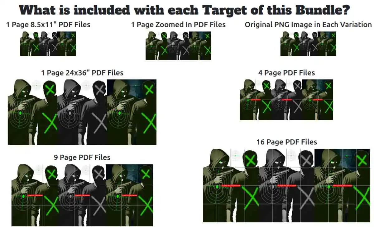 Hostage Targets - what is included?