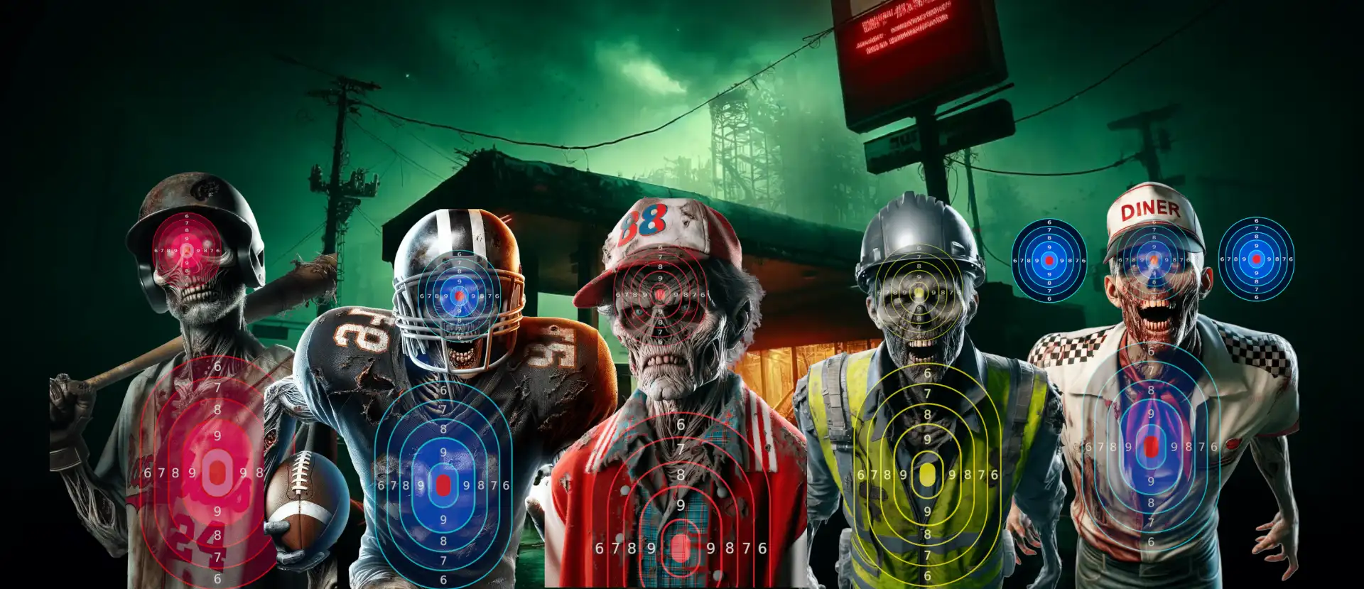 Zombie Shooting Targets - PrintMyTargets